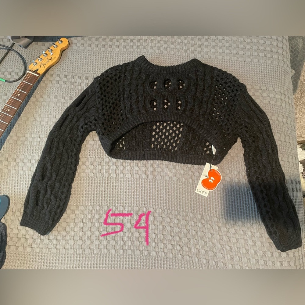 NWT Cider cropped sweater/shrug